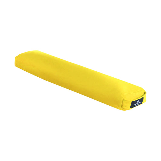 Hugger Mugger Pranayama Yoga Bolster – “Sun” Color | Extra-Firm Chest-Opening Support | USA Handmade