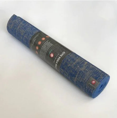 Linen Yoga Mat – Eco-Friendly Grip | 5mm Natural Rubber Base