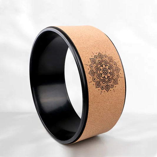 Cork Rubber Yoga Wheel – Rooted in Strength, Designed for Expansion