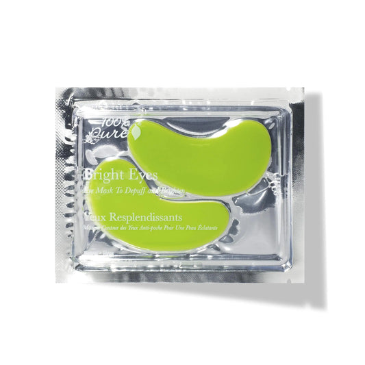 Bright Eyes Hydrogel Eye Masks by 100% PURE — Soothe, Smooth & Wake Up Tired Eyes