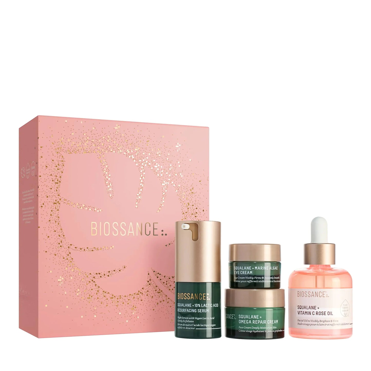 Biossance Radiance Ritual Set — 4 Bestsellers to Hydrate, Lift & Glow