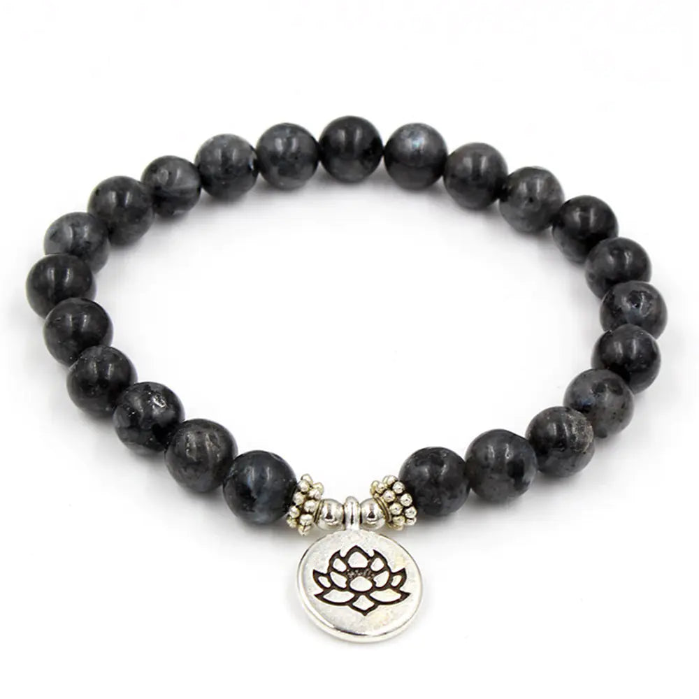Buddha Bead Yoga Stretch Bracelet — Grounded in Style, Charged with Intention