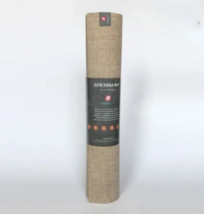 Linen Yoga Mat – Eco-Friendly Grip | 5mm Natural Rubber Base