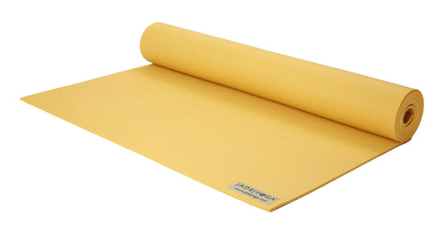 JadeYoga Harmony Mat – Non-Slip Natural Rubber Yoga Mat (68" Saffron)
