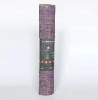 Linen Yoga Mat – Eco-Friendly Grip | 5mm Natural Rubber Base