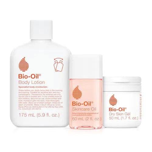 Bio-Oil Skincare Set — Nourish Scars, Stretch Marks & Dry Skin (Travel Trio)