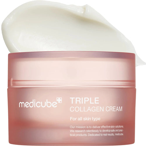 Medicube Triple Collagen Cream — Firming Moisturizer for Hydration & Elasticity