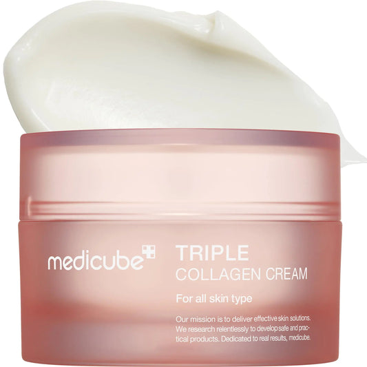 Medicube Triple Collagen Cream — Firming Moisturizer for Hydration & Elasticity