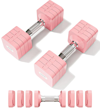 15LBS 4 in 1  Adjustable Dumbbell Set