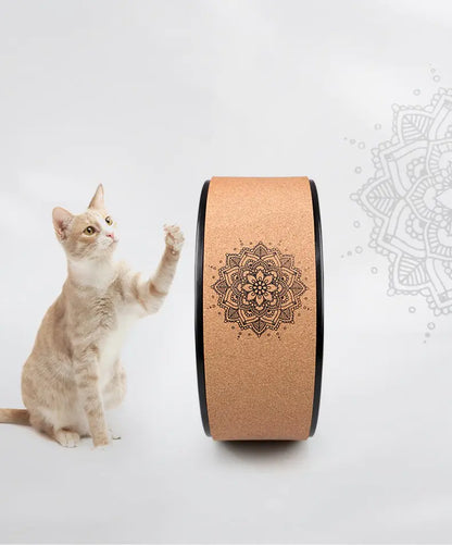 Cork Rubber Yoga Wheel – Rooted in Strength, Designed for Expansion