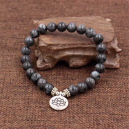 Buddha Bead Yoga Stretch Bracelet — Grounded in Style, Charged with Intention