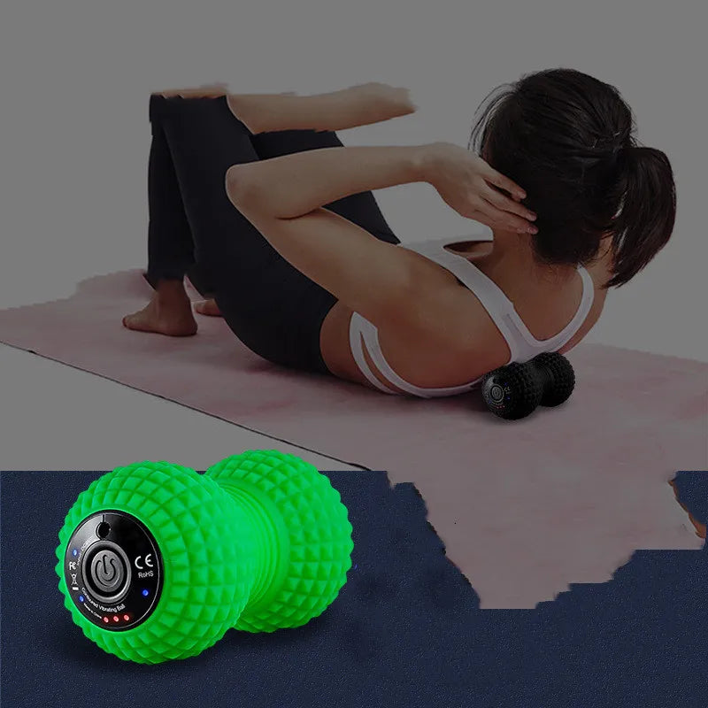 Silicone Massage Ball Yoga Roller — Deep Relief, Anytime, Anywhere