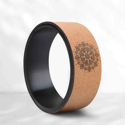 Cork Rubber Yoga Wheel – Rooted in Strength, Designed for Expansion