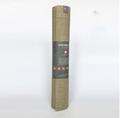 Linen Yoga Mat – Eco-Friendly Grip | 5mm Natural Rubber Base