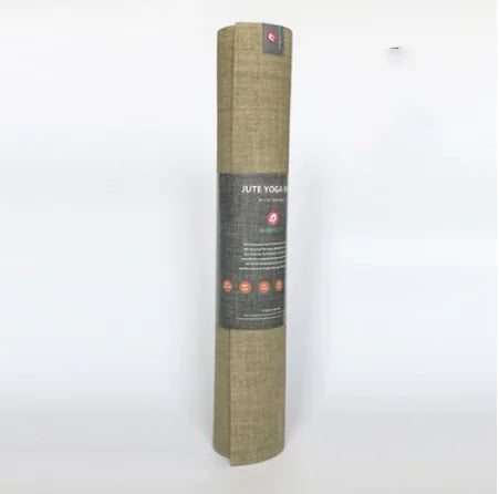 Linen Yoga Mat – Eco-Friendly Grip | 5mm Natural Rubber Base