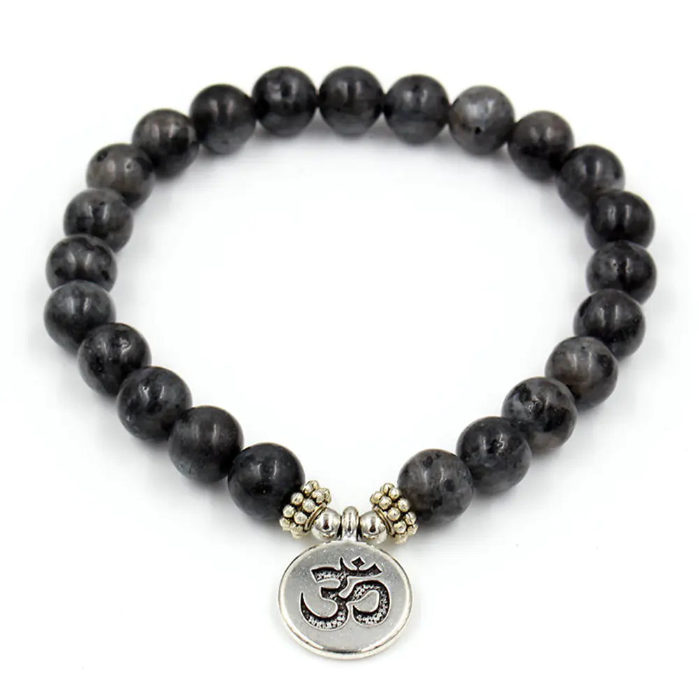 Buddha Bead Yoga Stretch Bracelet — Grounded in Style, Charged with Intention