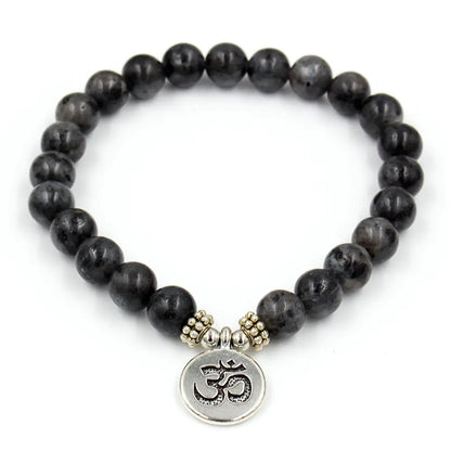 Buddha Bead Yoga Stretch Bracelet — Grounded in Style, Charged with Intention
